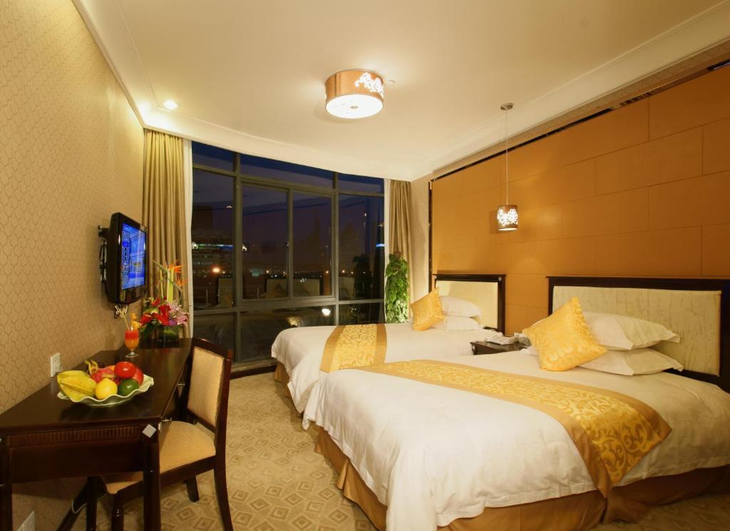 Hangzhou Funstel Hotel Oda fotoğraf