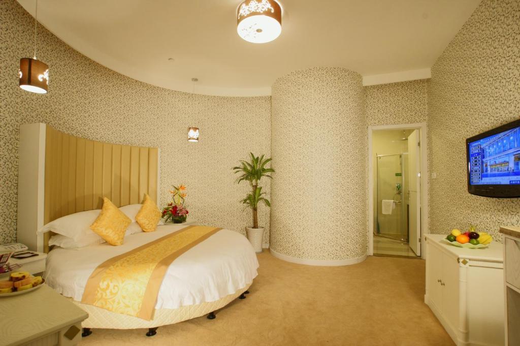 Hangzhou Funstel Hotel Oda fotoğraf